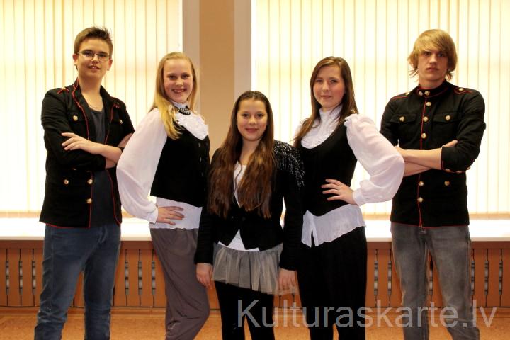Ventspils jauniešu popstudija "Jūras akmentiņi" 2012.g.